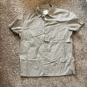 Stylish Gray Button Down Shirt